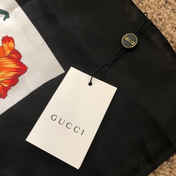 Gucci 100%silk net - Picture 3 of 7